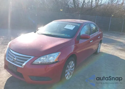2014 Nissan Sentra Sv from USA, damaged, VIN 3N1AB7AP5EL645274